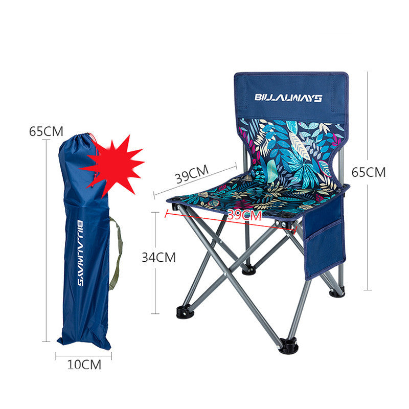 Outdoor Folding Chair Equipment Backrest