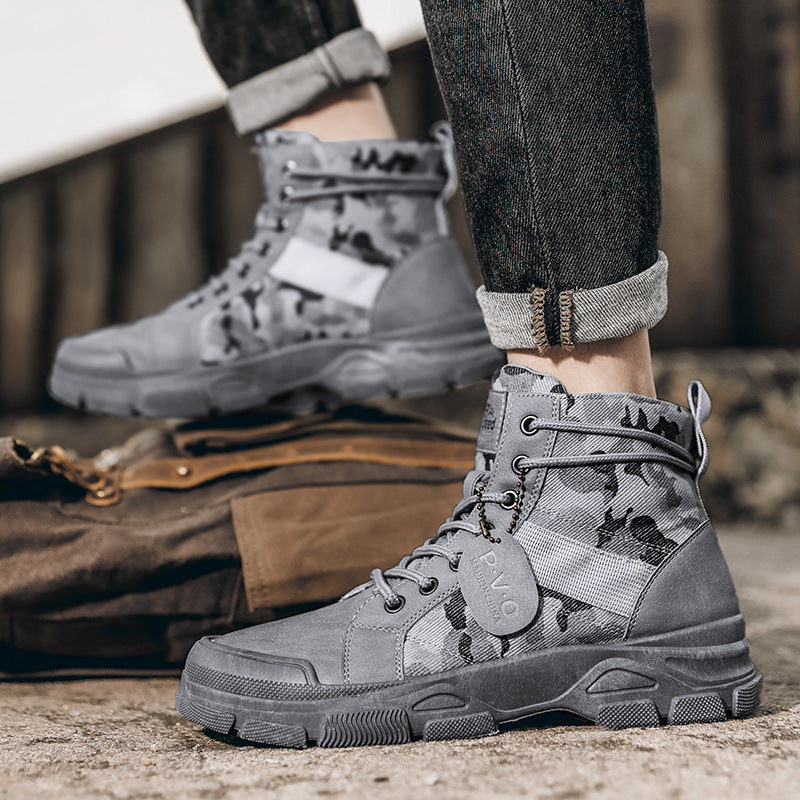 High-top Outdoor Hiking Boots