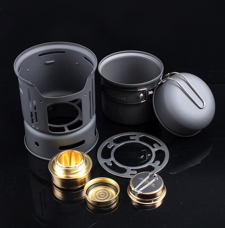 Aluminium Alloy Outdoor Camping Cookware Set