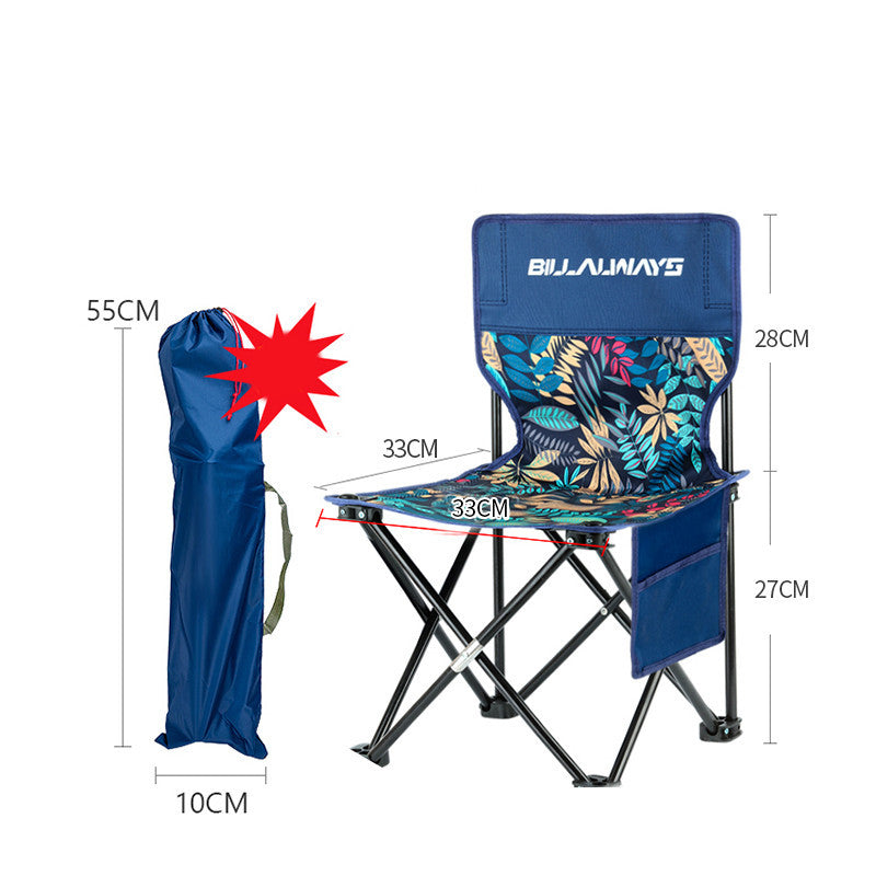 Outdoor Folding Chair Equipment Backrest