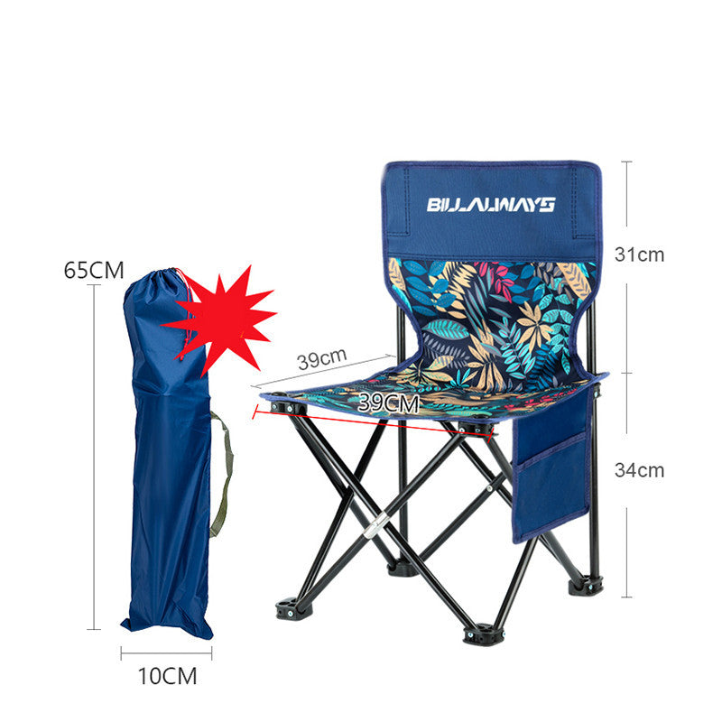 Outdoor Folding Chair Equipment Backrest