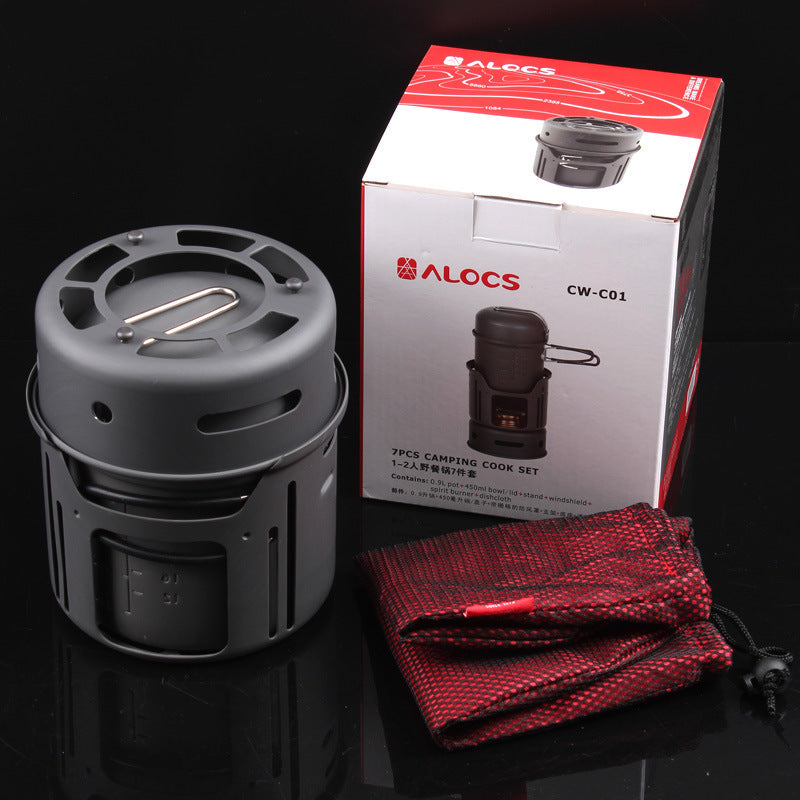Aluminium Alloy Outdoor Camping Cookware Set