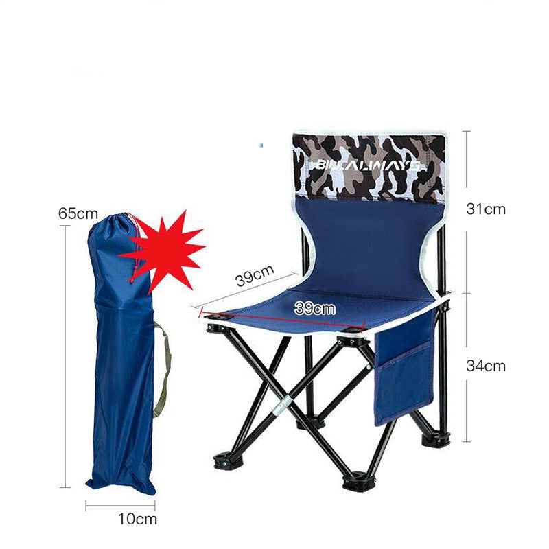 Outdoor Folding Chair Equipment Backrest