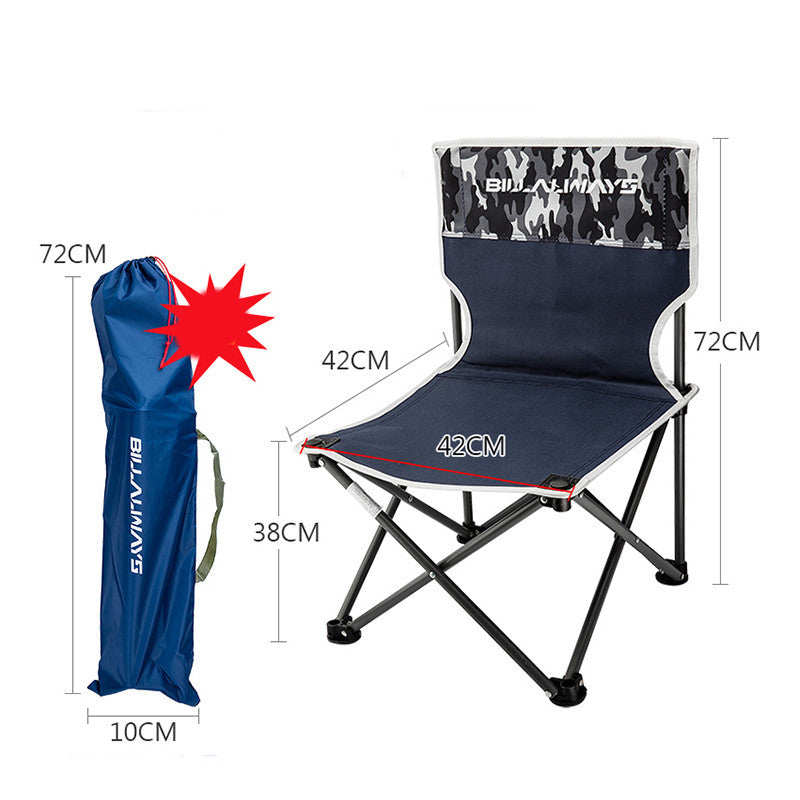 Outdoor Folding Chair Equipment Backrest