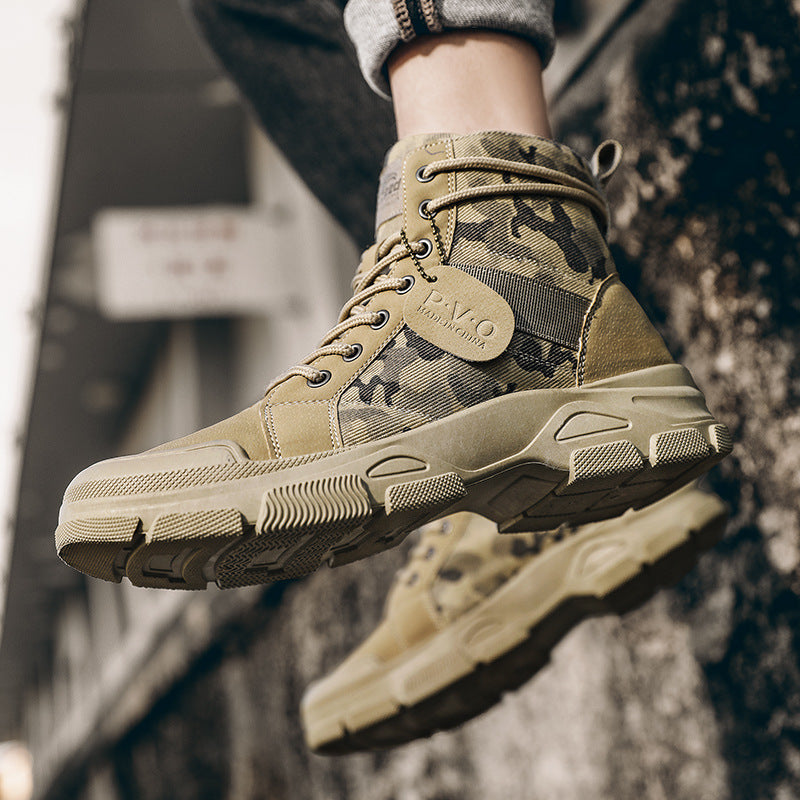High-top Outdoor Hiking Boots