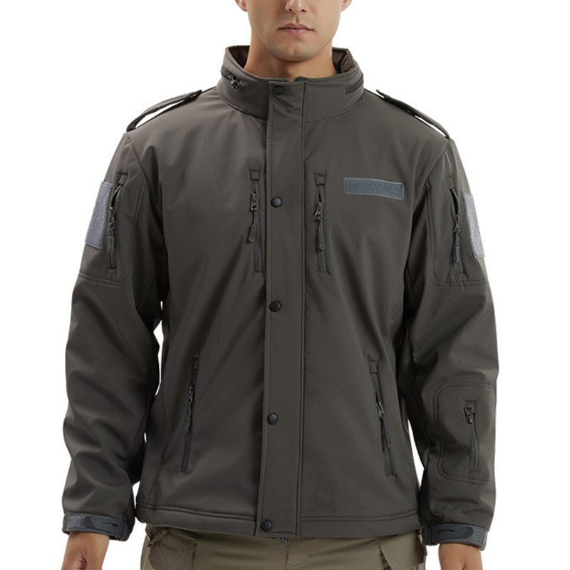 Men's Fleece Jacket Camouflage