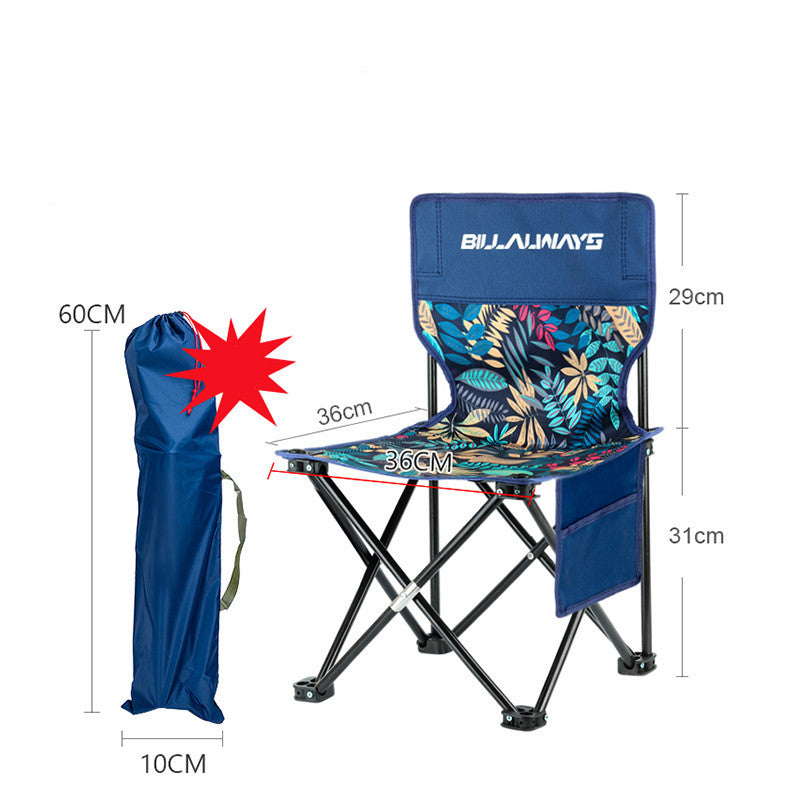 Outdoor Folding Chair Equipment Backrest