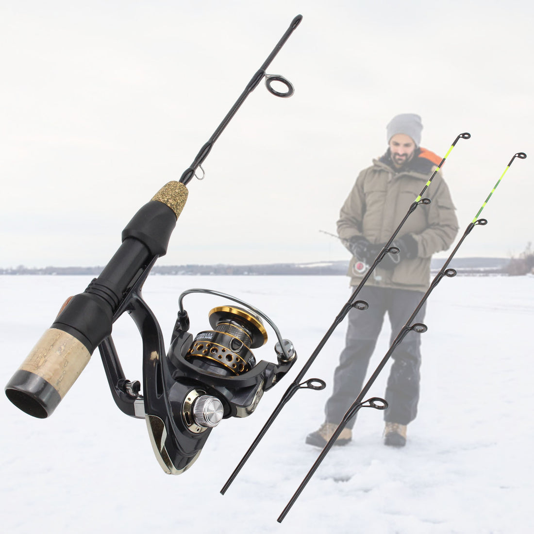 Ice Fishing Winter Spinning Wheel