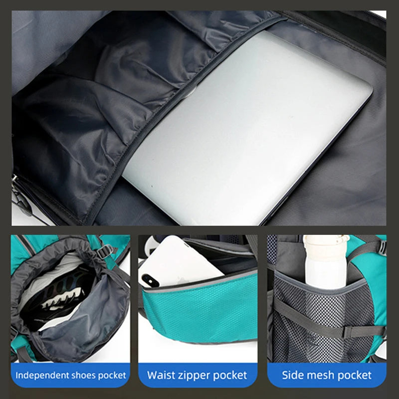 50L Fishing Backpack Outdoor Hiking