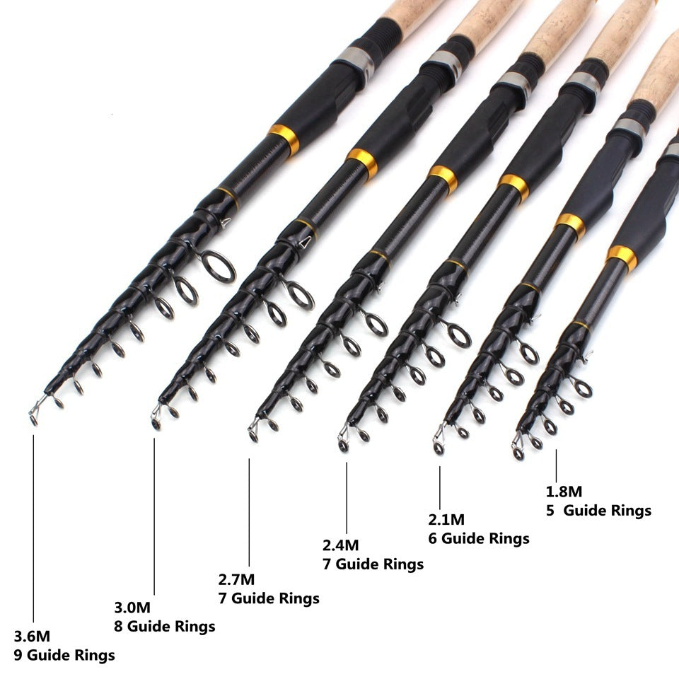 Short Portable Lure Pole Short Sea Pole