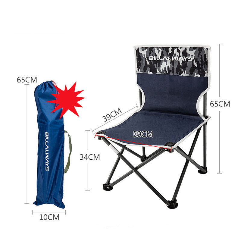 Outdoor Folding Chair Equipment Backrest
