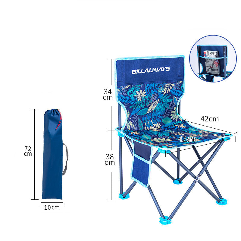 Outdoor Folding Chair Equipment Backrest