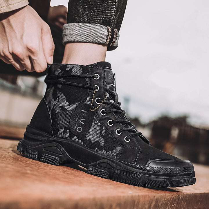 High-top Outdoor Hiking Boots