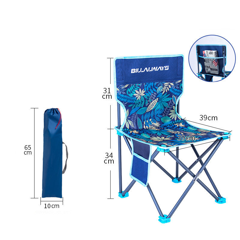 Outdoor Folding Chair Equipment Backrest