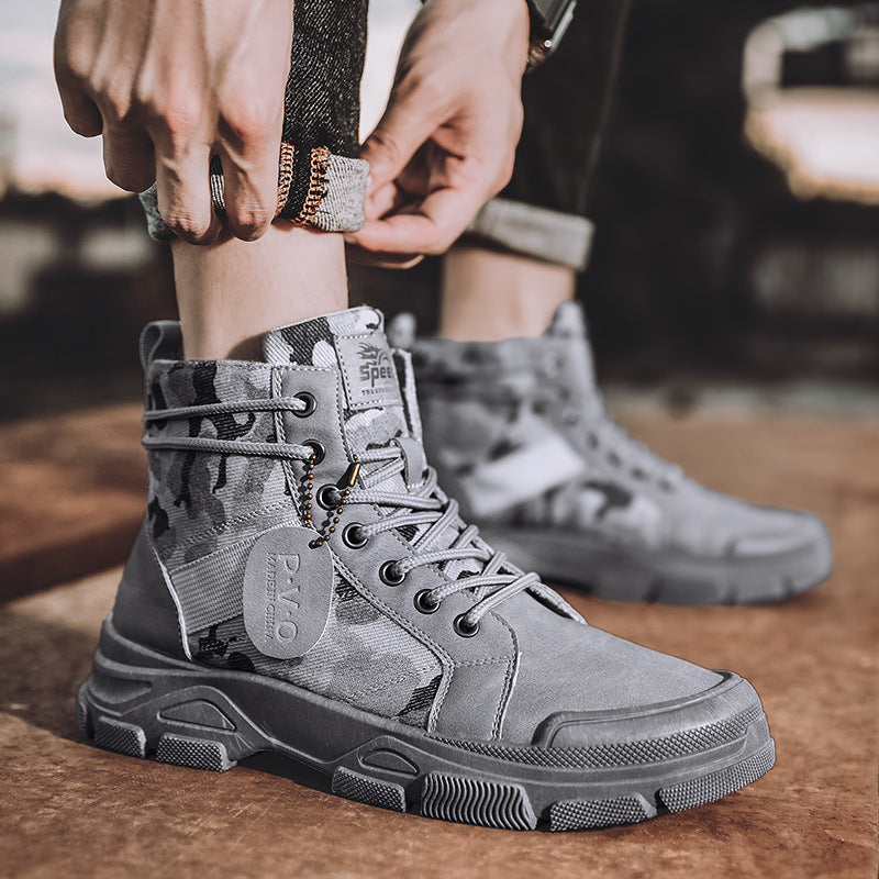 High-top Outdoor Hiking Boots
